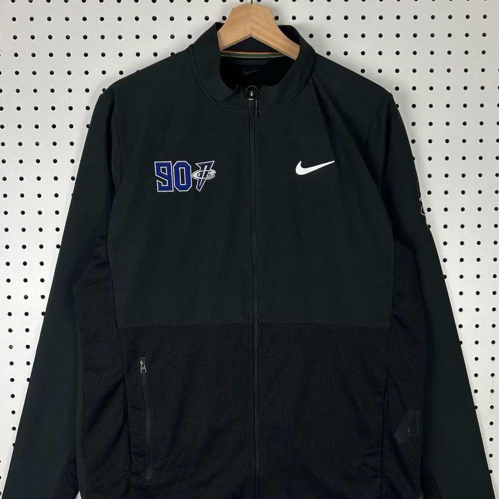 Nike 1 Cent Memphis Tigers Medium Jacket 901 Basketball Black Zip Penny Hardaway